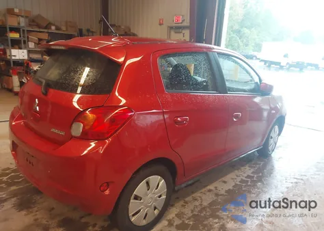 2015 Mitsubishi Mirage De/Rf из США, поврежденный, VIN ML32A3HJ6FH059197